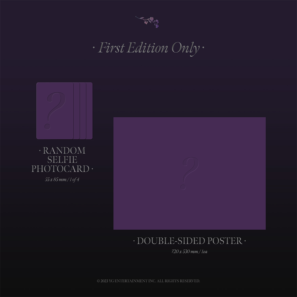 JISOO FIRST SINGLE ALBUM PHOTOBOOK (BLACK)