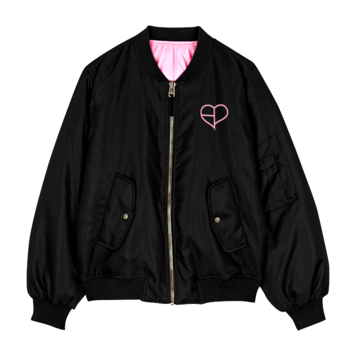 BLACKPINK Bomber Jacket Black