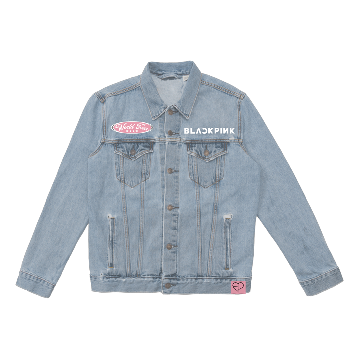 BLACKPINK Denim Jacket Light Blue