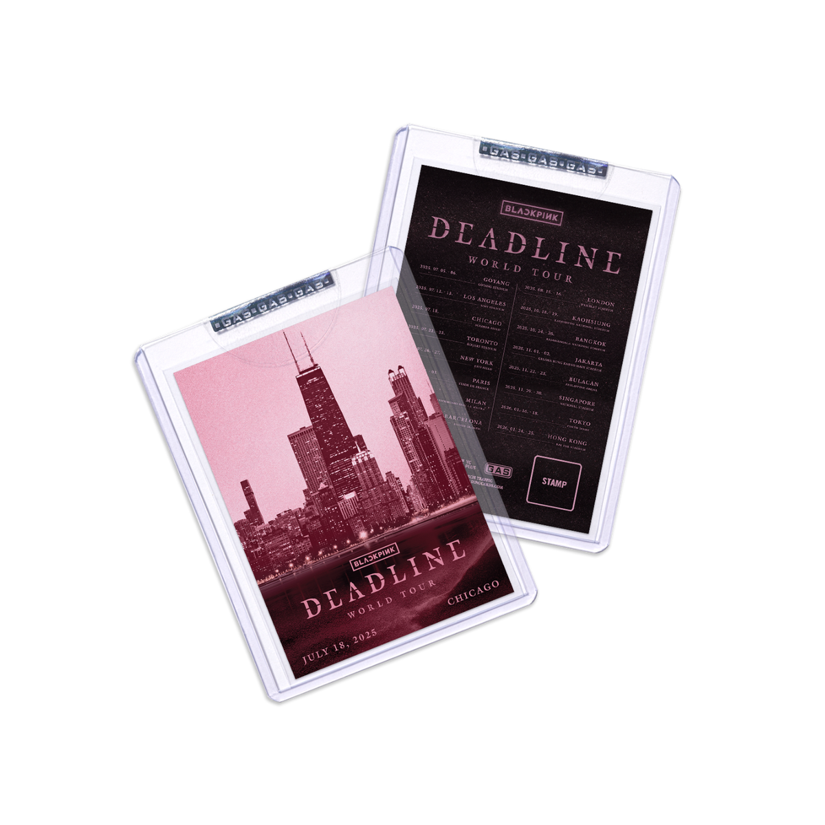 BLACKPINK Exclusive Trading Card - Chicago