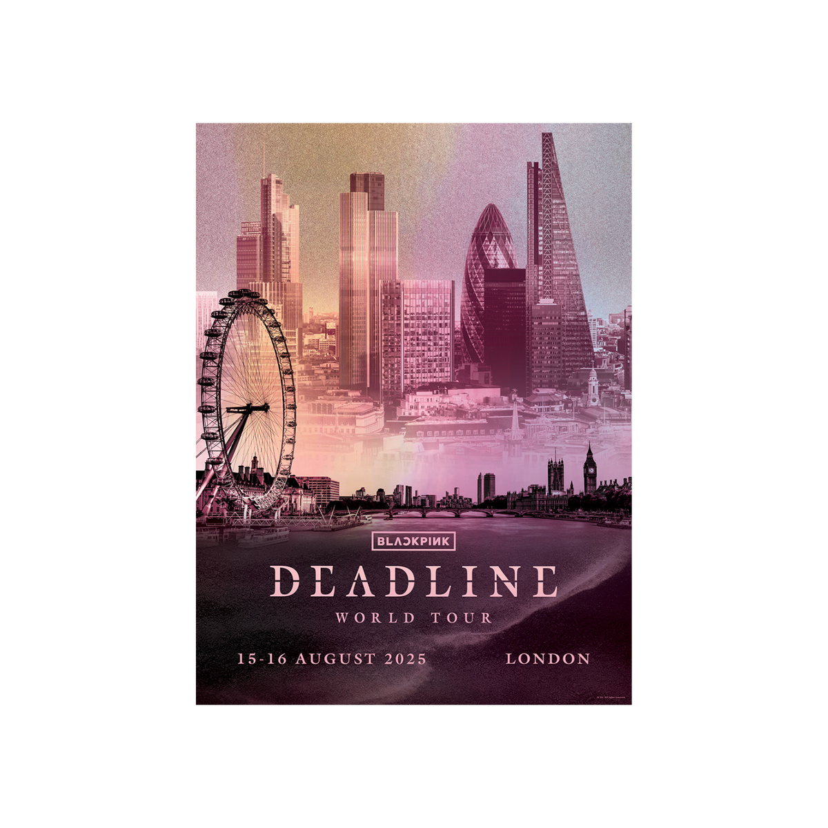 BLACKPINK Exclusive Poster_London