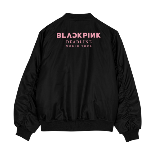BLACKPINK Bomber Jacket Black