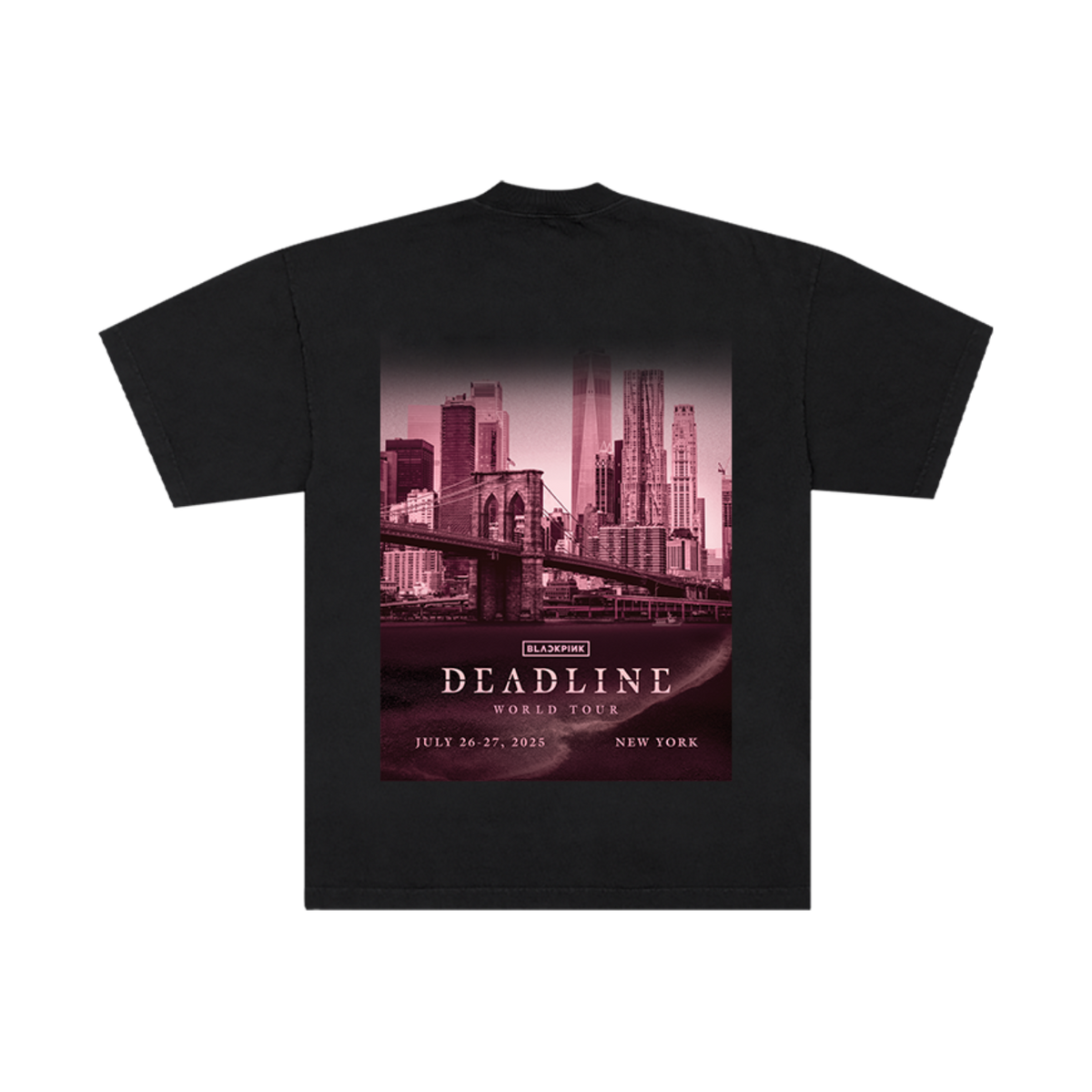 BLACKPINK Exclusive City Tee NYC Black