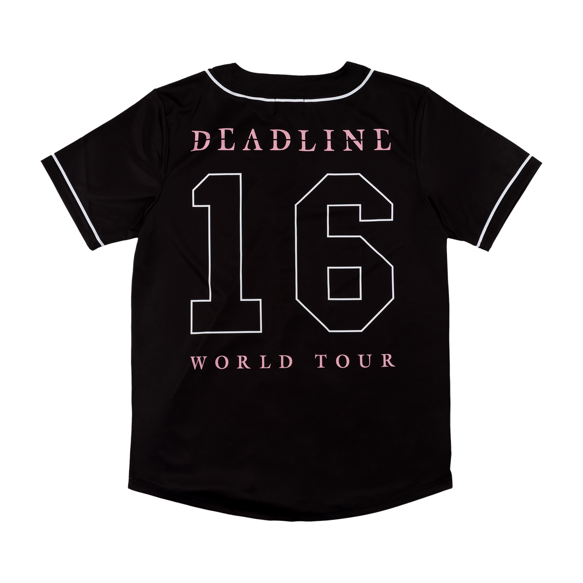 BLACKPINK 16 Baseball Jersey Black