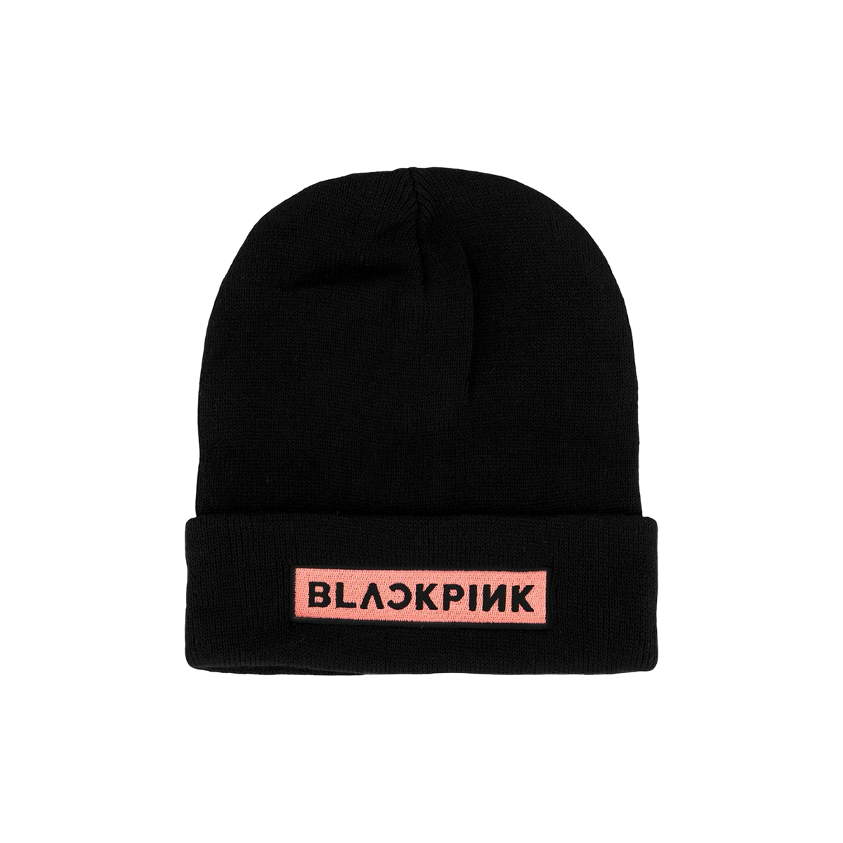 BLACKPINK Cuff Beanie Black
