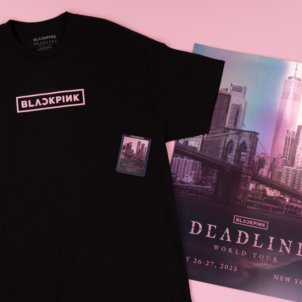 BLACKPINK Exclusive City Tee NYC Black - image 3