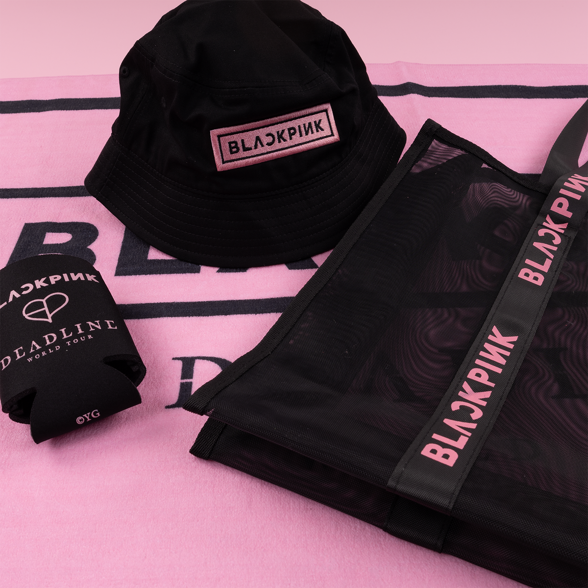BLACKPINK Tour Logo Koozie - image 2