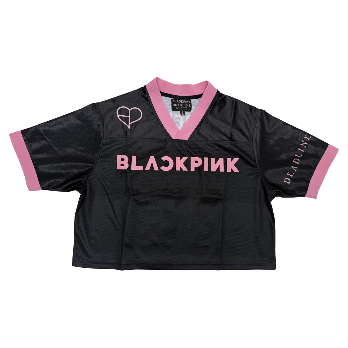 BLACKPINK Cropped Jersey London Black