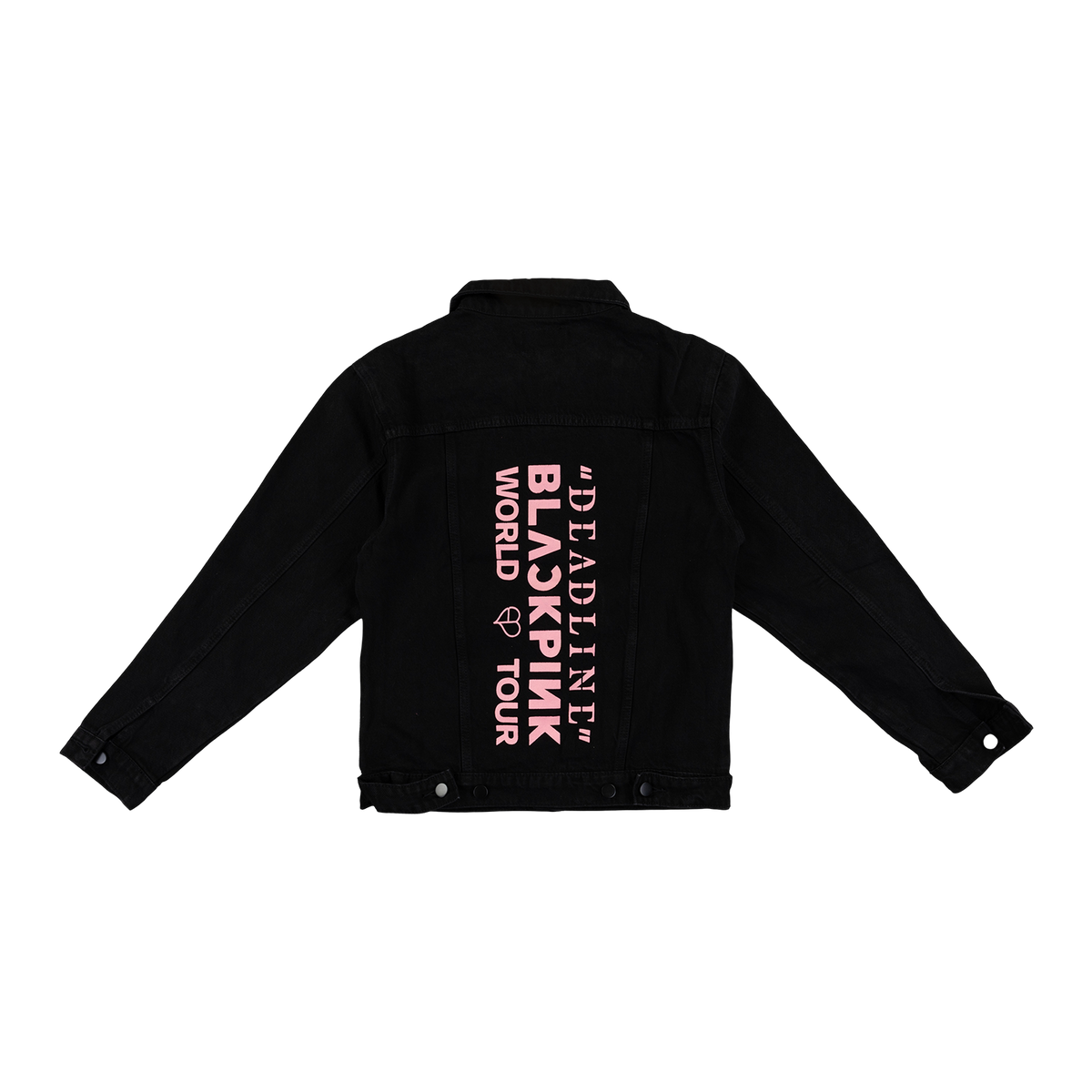 BLACKPINK Denim Jacket Dark Grey