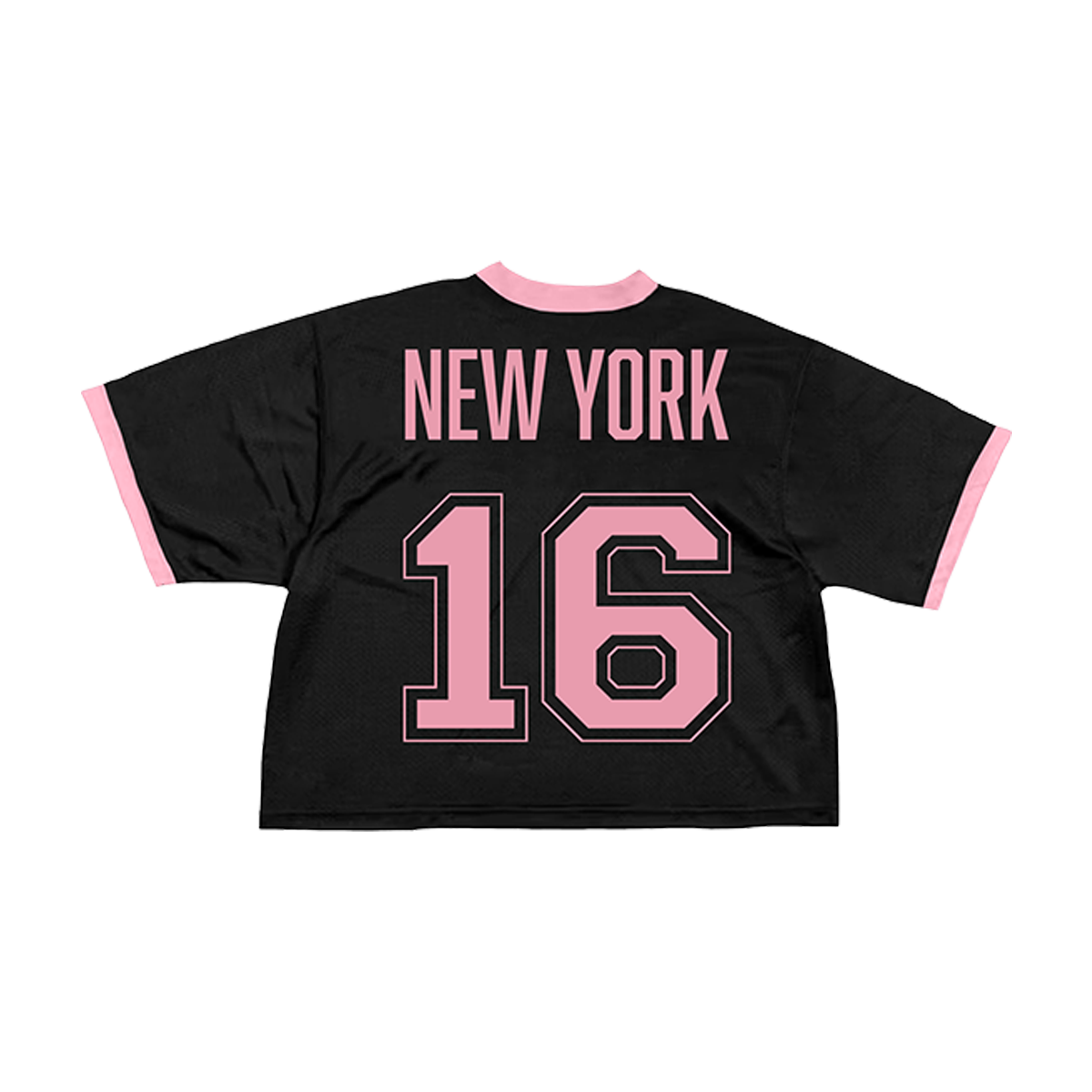 BLACKPINK Cropped Jersey NYC Black