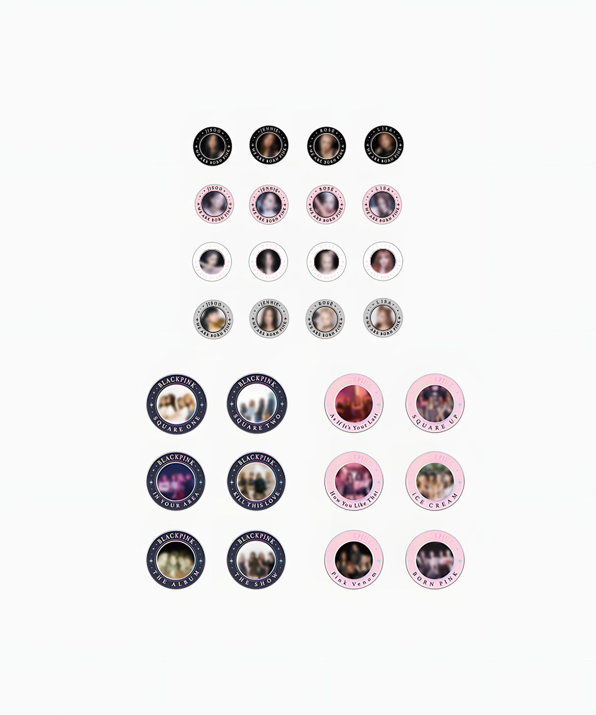 BLACKPINK CIRCLE PHOTO CARD SET