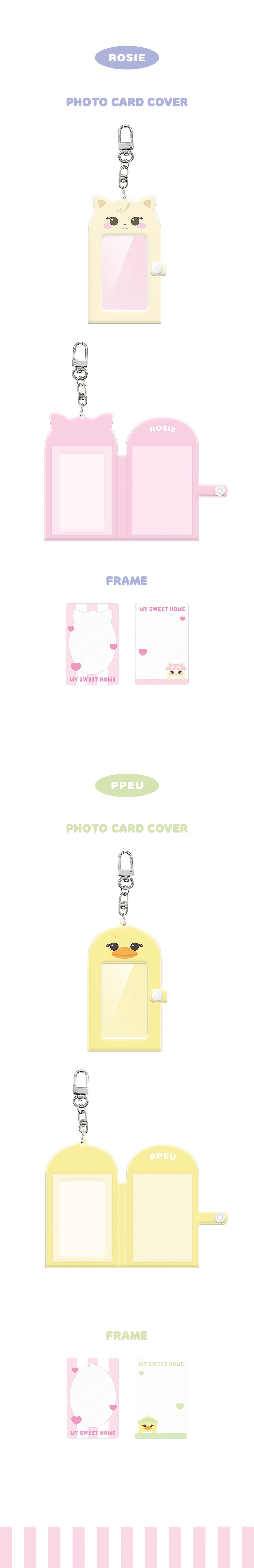 BLACKPINK CHARACTER PHOTO CARD COVER+FRAME SET - image 3