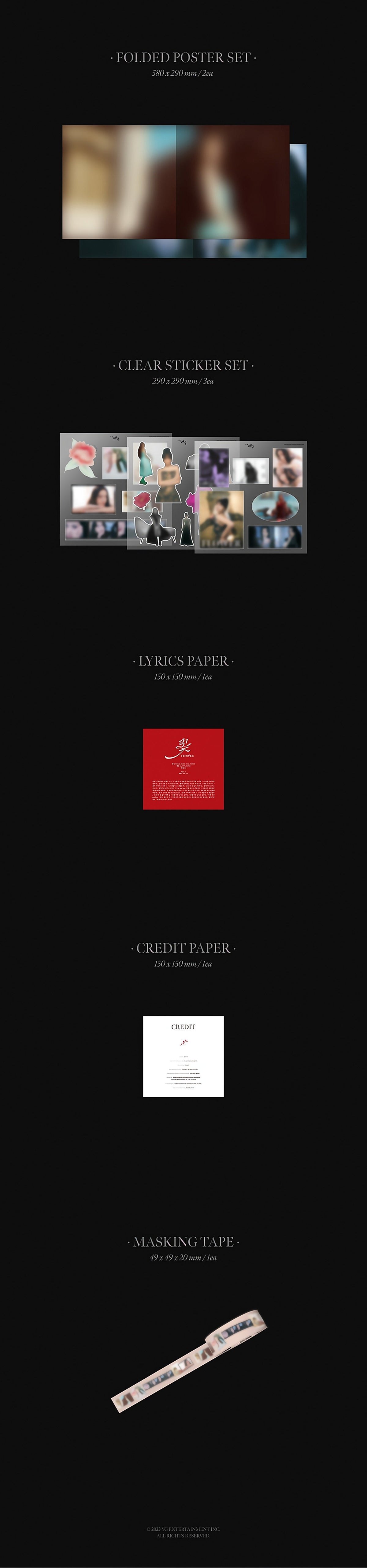 JISOO FIRST SINGLE VINYL LP [ME] -LIMITED EDITION - image 3