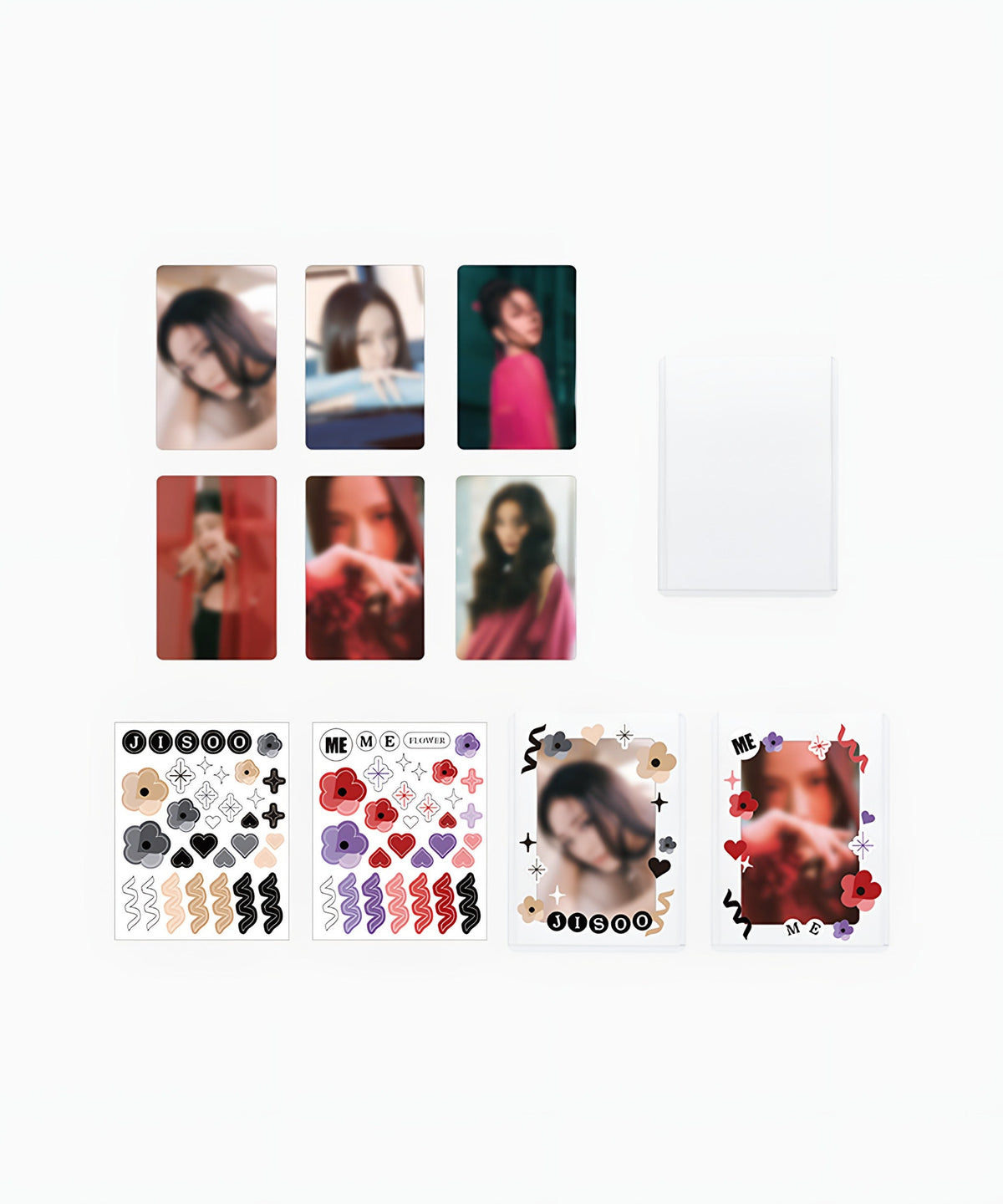 JISOO PHOTO CARD DECO KIT