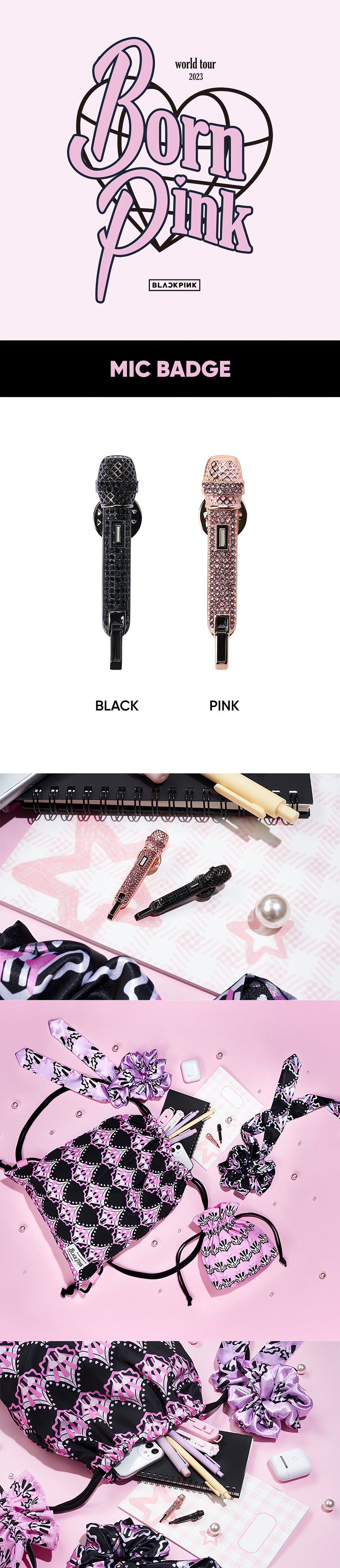 BLACKPINK MIC BADGE - image 2