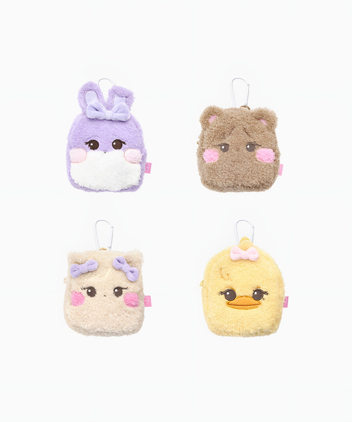 BLACKPINK CHARACTER FACE BACKPACK POUCH