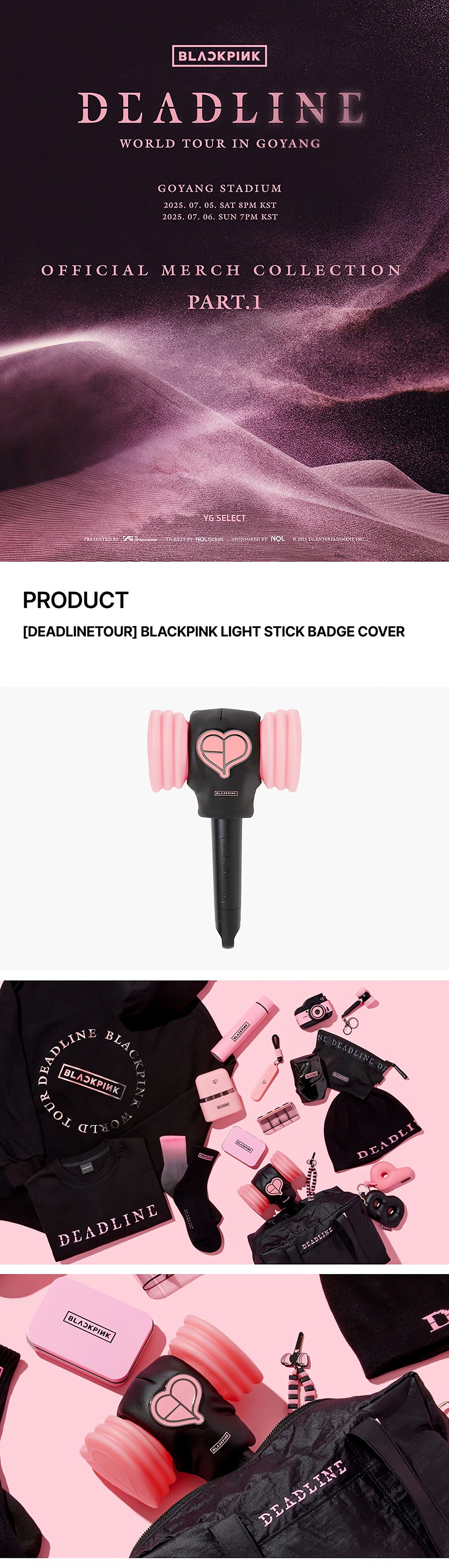 BLACKPINK LIGHT STICK BADGE COVER - image 2
