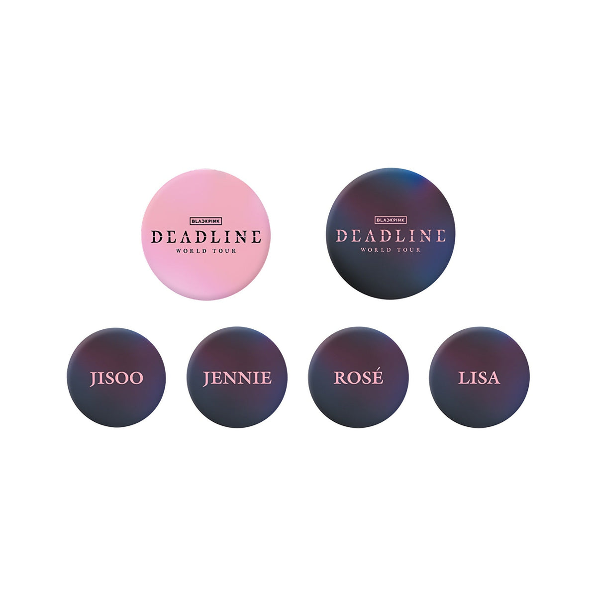 BLACKPINK PIN BUTTON SET