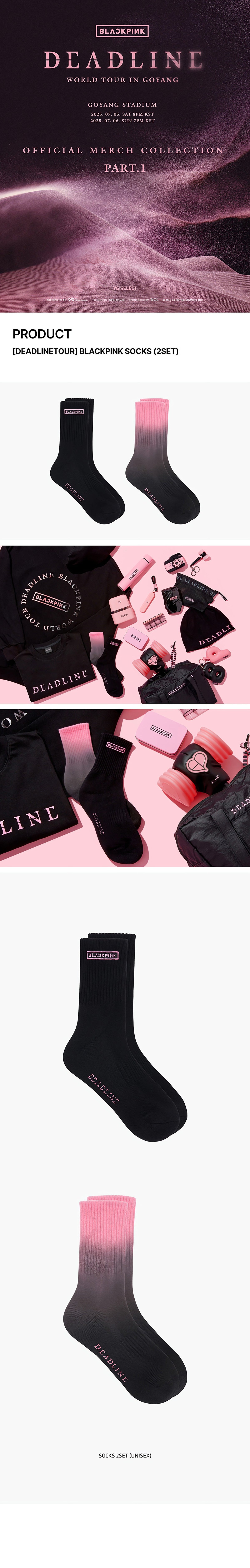 BLACKPINK SOCKS (2SET) - image 2