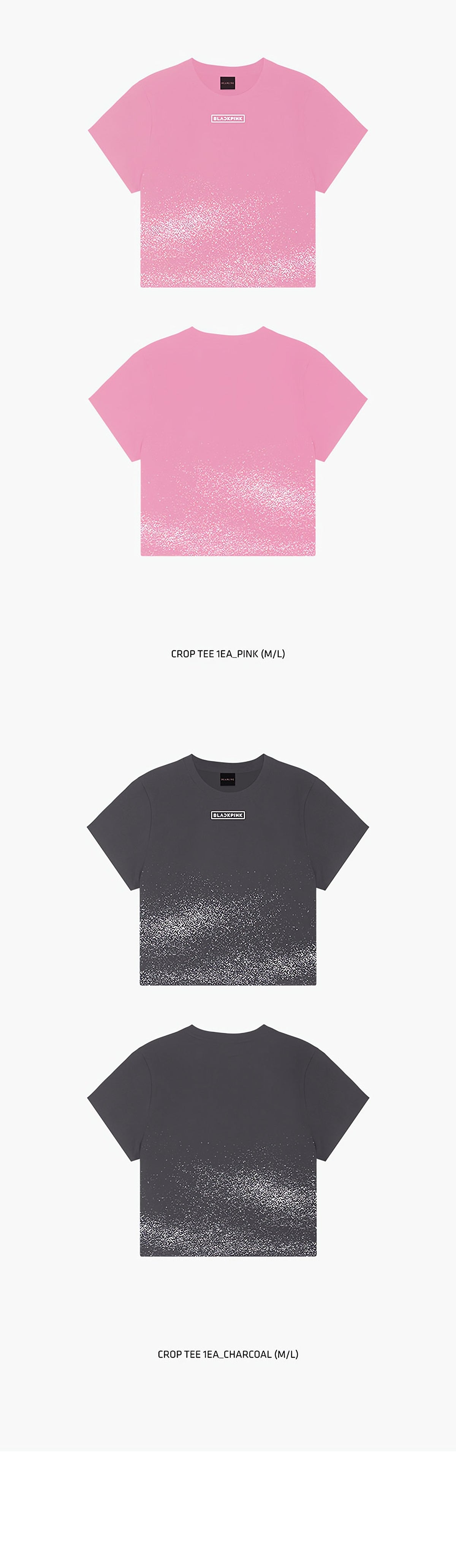 BLACKPINK LOGO CROP TEE - image 3