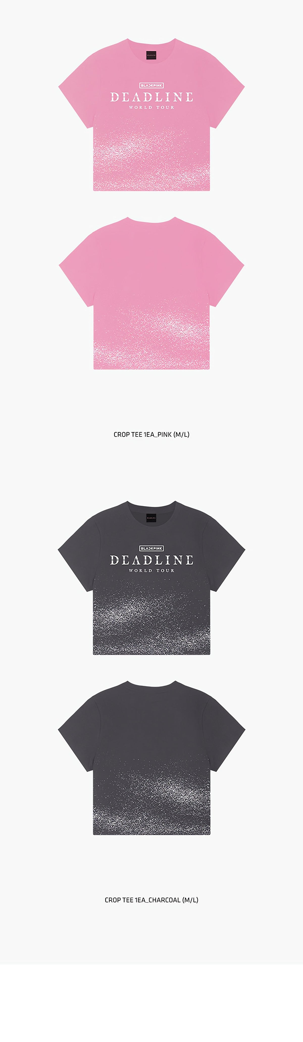 BLACKPINK TOUR CROP TEE - image 3