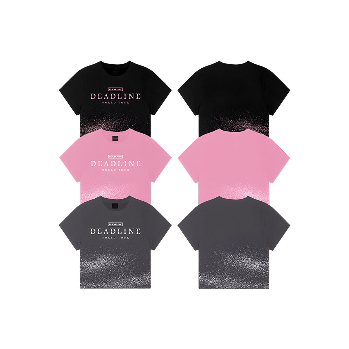 BLACKPINK TOUR CROP TEE