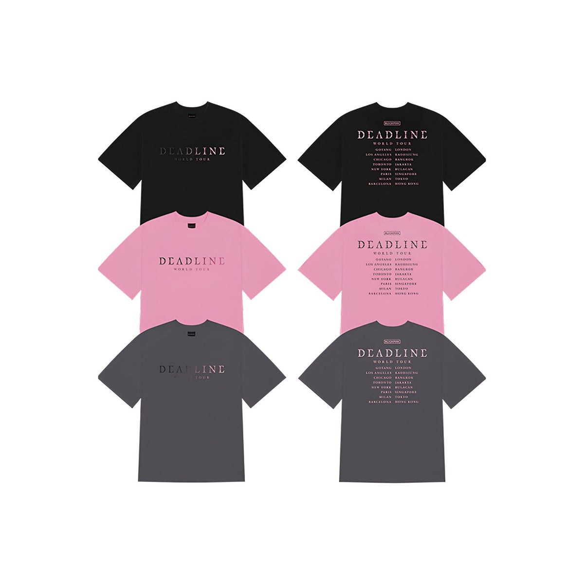 BLACKPINK HEAT REACTIVE T-SHIRT