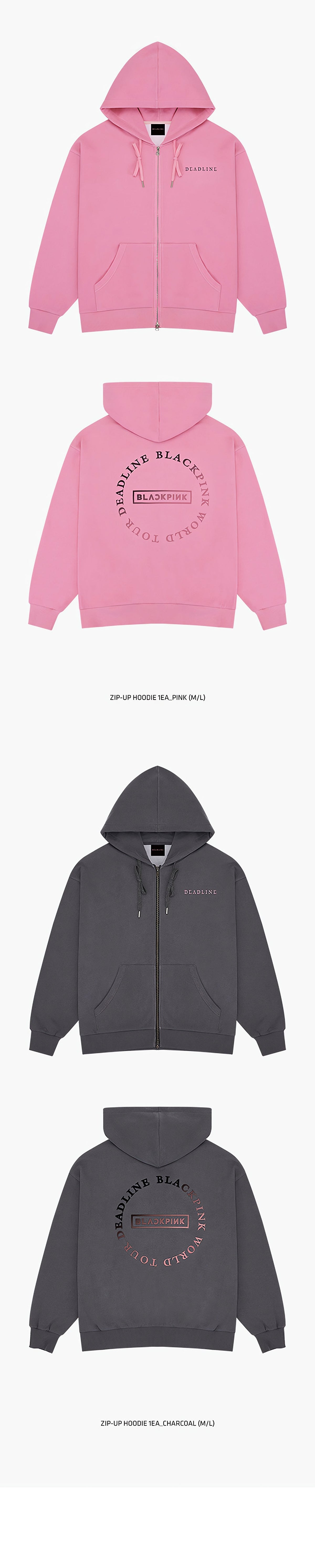 BLACKPINK HEAT REACTIVE ZIP-UP HOODIE - image 3