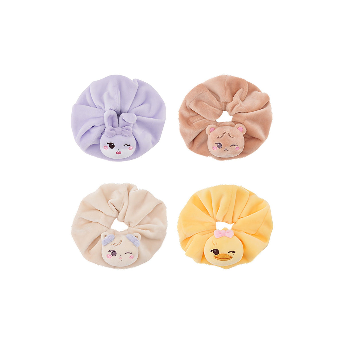 BLACKPINK CHARACTER LIGHT STICK PLUSH SCRUNCHIE