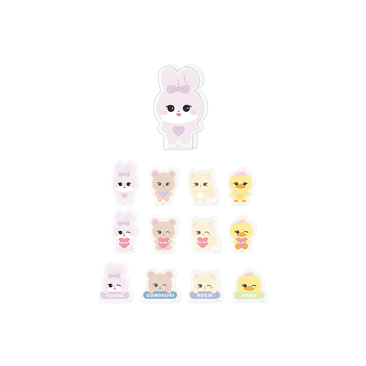 BLACKPINK CHARACTER RANDOM MINI ACRYLIC STAND