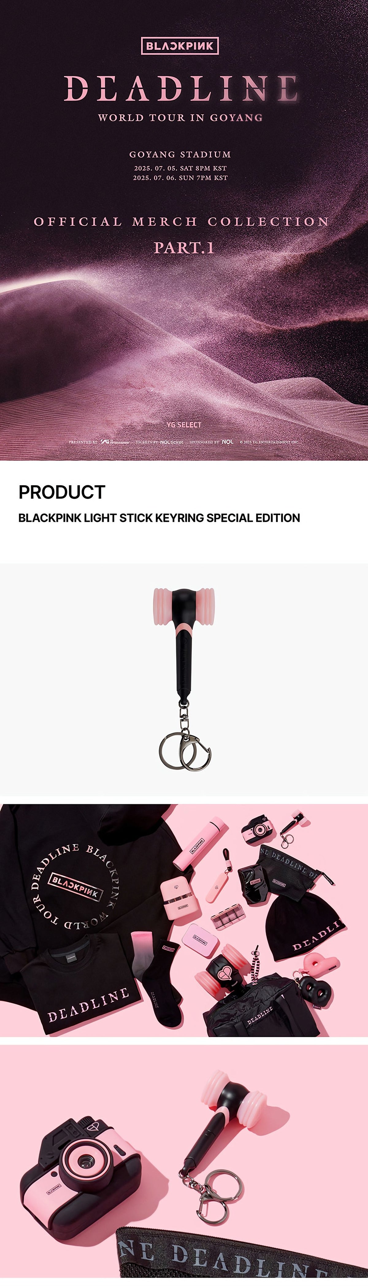 BLACKPINK LIGHT STICK KEYRING SPECIAL EDITION - image 2