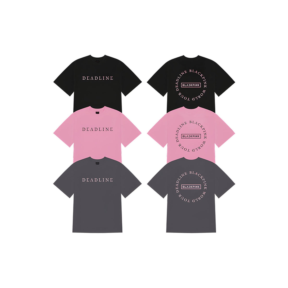 BLACKPINK ROUND LOGO T-SHIRT