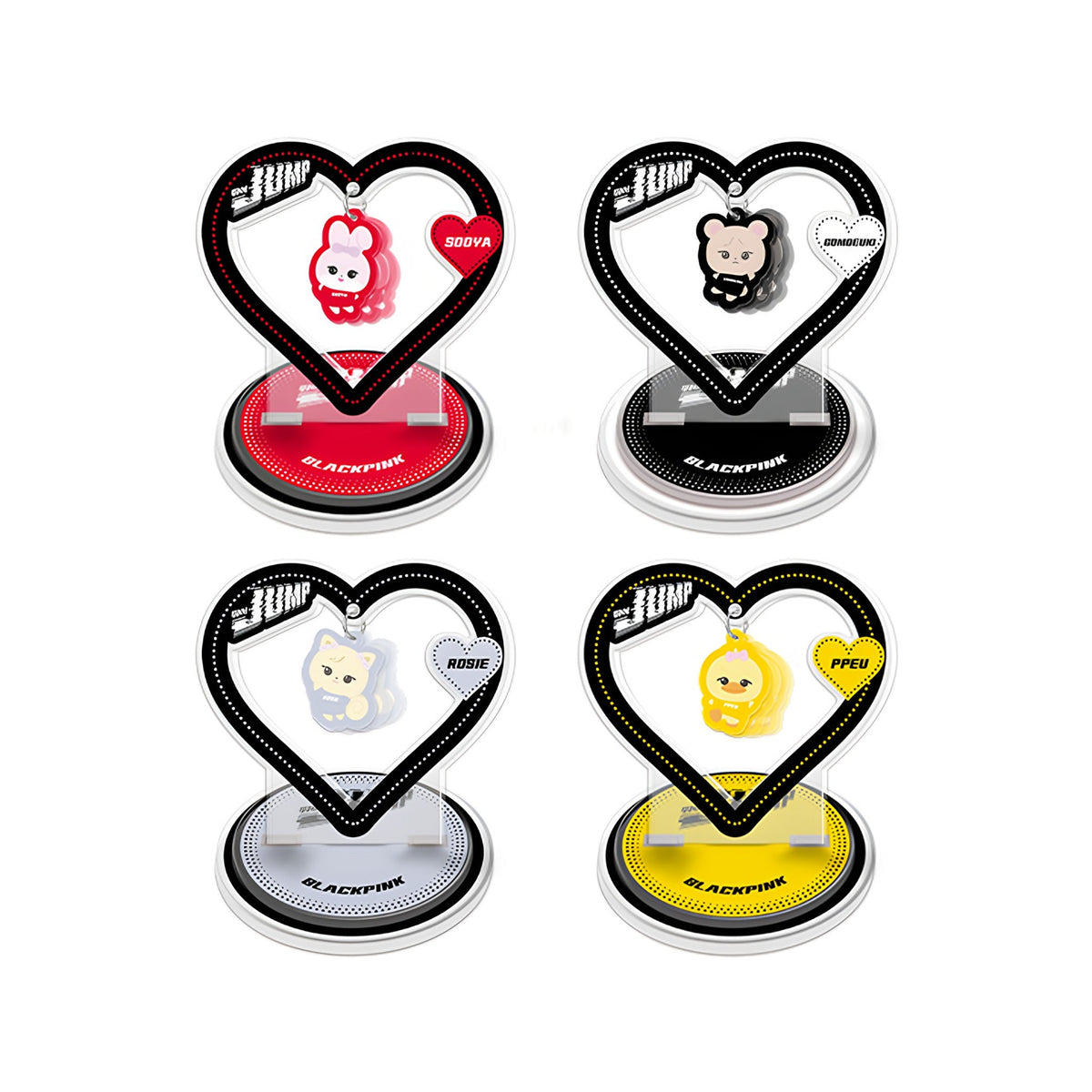 BLACKPINK CHARACTER SPINNING ACRYLIC STAND