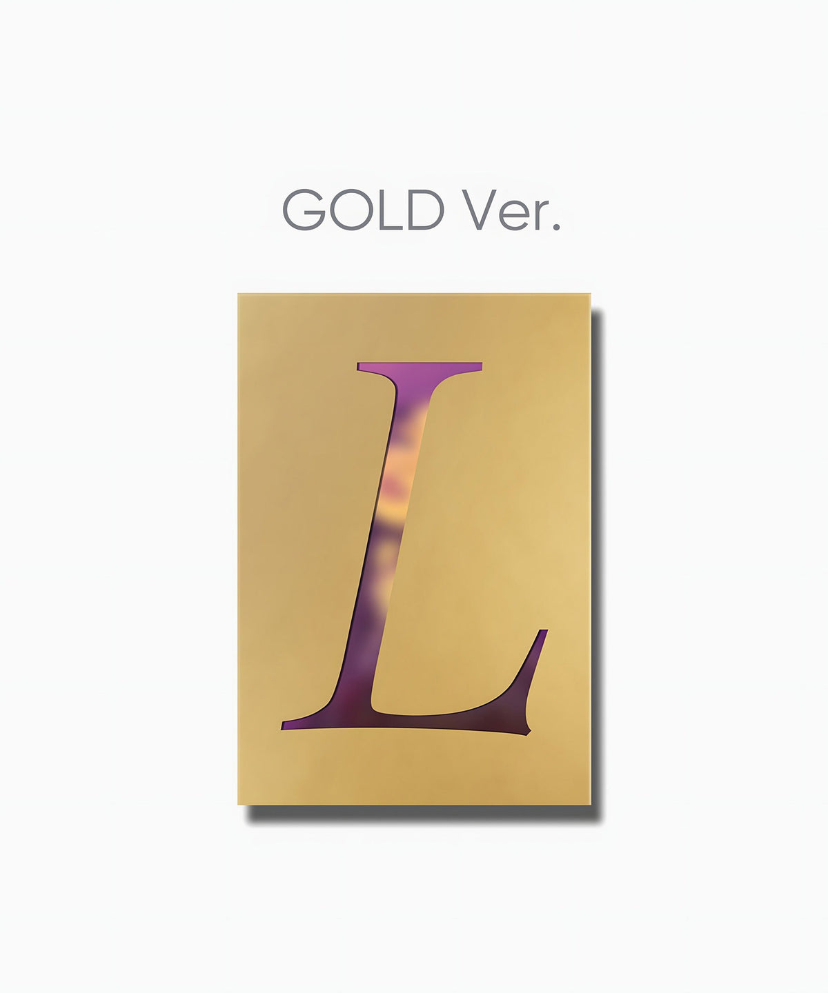 LISA FIRST SINGLE ALBUM LALISA Gold Ver.