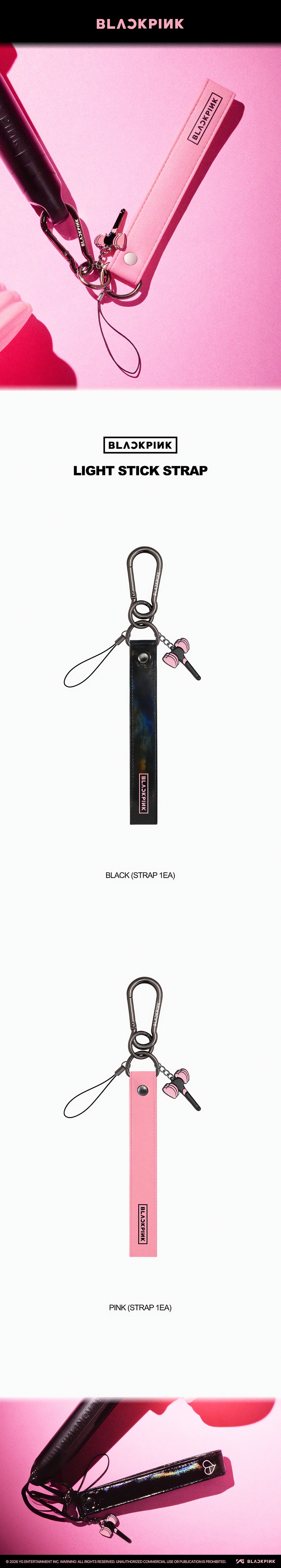 BLACKPINK LIGHT STICK STRAP (BPPOPUP) - image 2