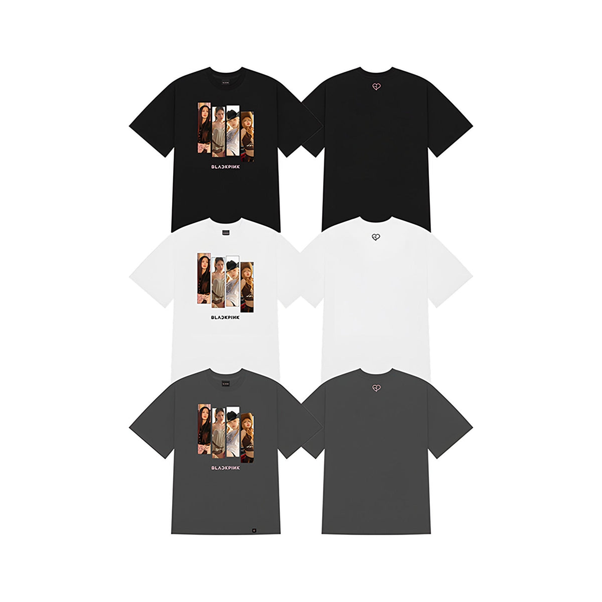 BLACKPINK PHOTO T-SHIRT - TYPE1 (BPPOPUP)