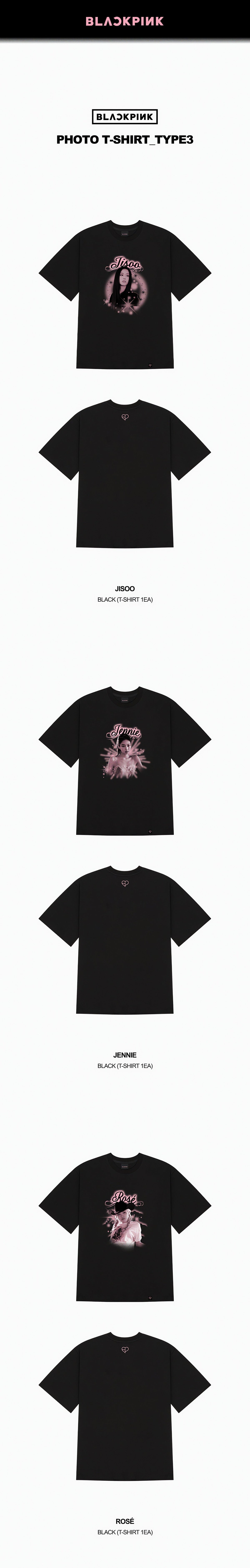 BLACKPINK PHOTO T-SHIRT - TYPE3 - image 2