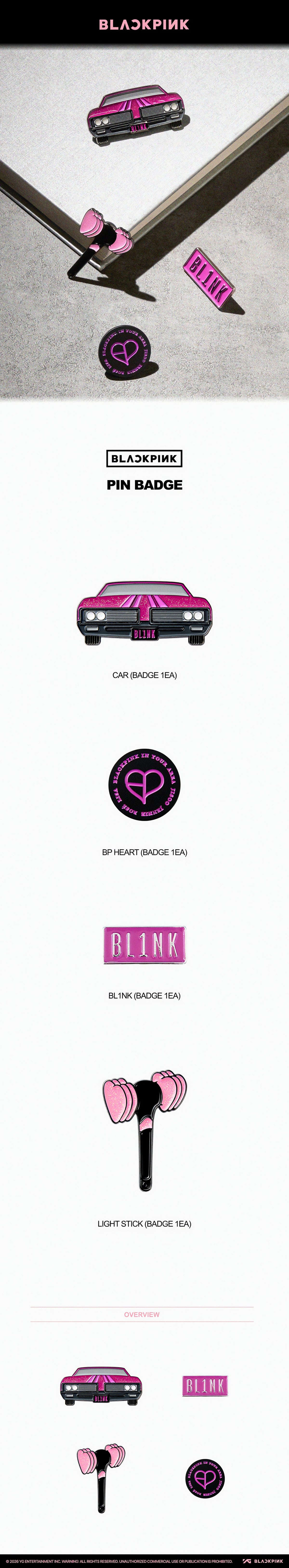 BLACKPINK PIN BADGE - image 2