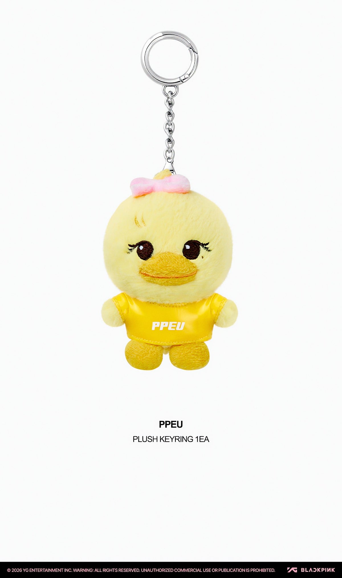 BLACKPINK CHARACTER MINI PLUSH KEYRING - JUMP - image 3