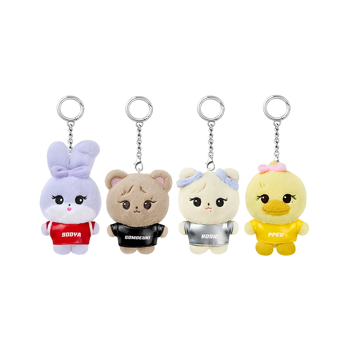 BLACKPINK CHARACTER MINI PLUSH KEYRING - JUMP
