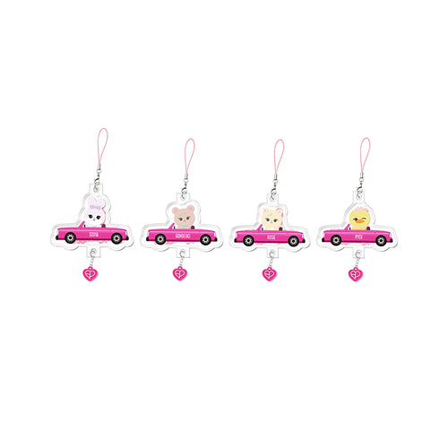 BLACKPINK CHARACTER AIRTUBE KEYRING