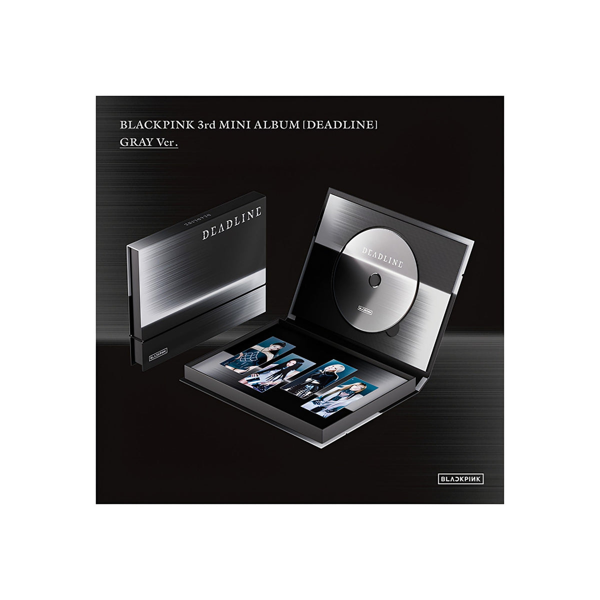 BLACKPINK 3rd MINI ALBUM [DEADLINE] GRAY Ver.