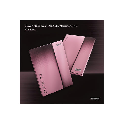 BLACKPINK 3rd MINI ALBUM [DEADLINE] PINK Ver.