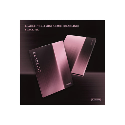 BLACKPINK 3rd MINI ALBUM [DEADLINE] BLACK Ver.