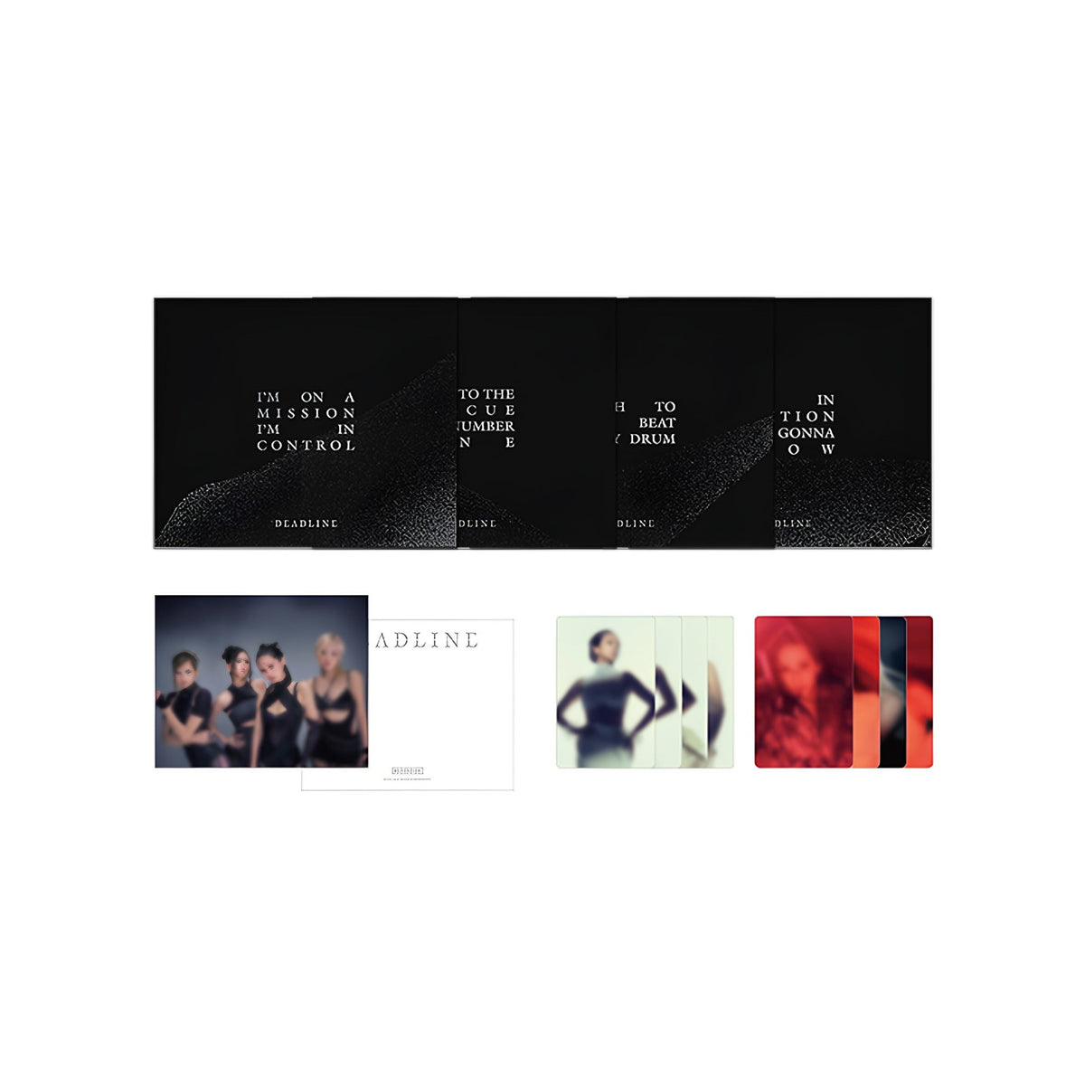 BLACKPINK LYRICS CARD + PHOTOCARD SET