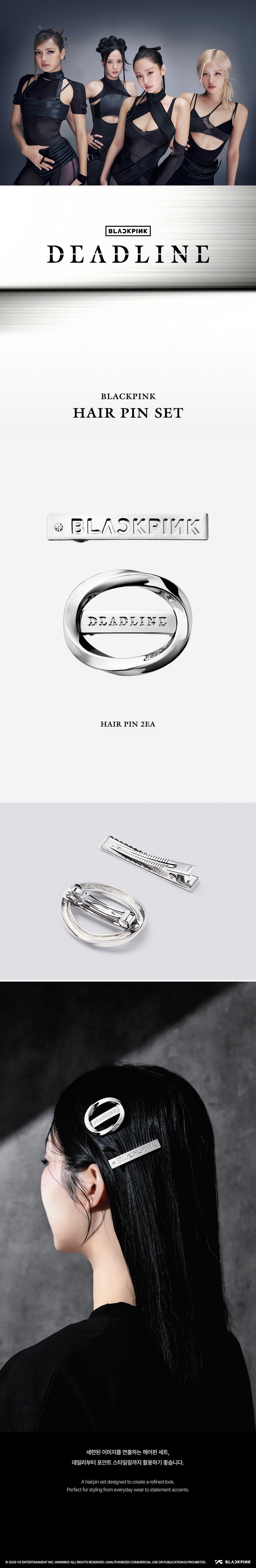 BLACKPINK HAIR PIN SET - image 2