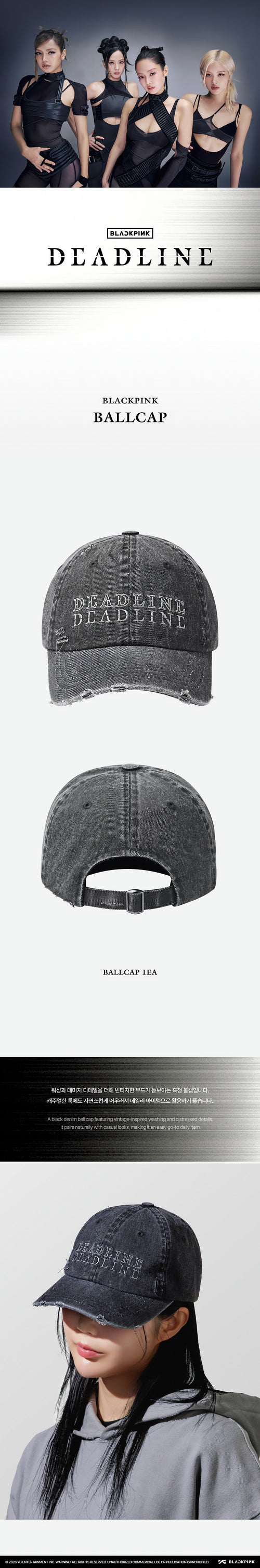 BLACKPINK BALLCAP (DEADLINE) - image 2
