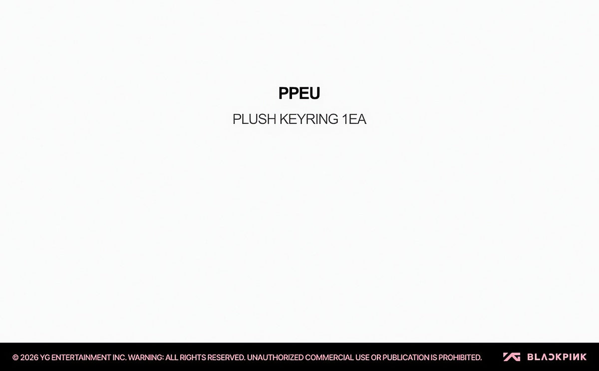BLACKPINK CHARACTER PLUSH KEYRING - GOYANG - image 3