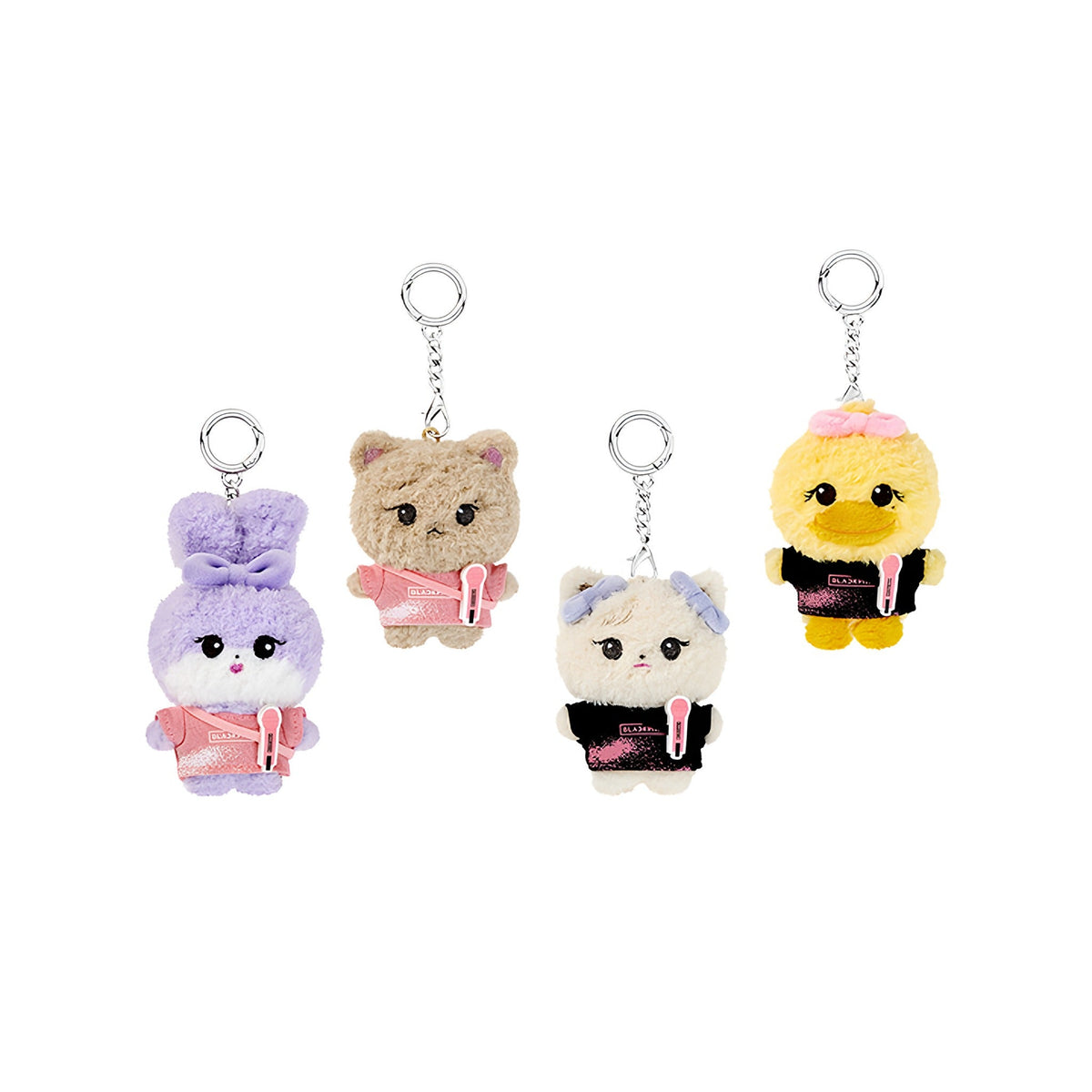 BLACKPINK CHARACTER PLUSH KEYRING - GOYANG