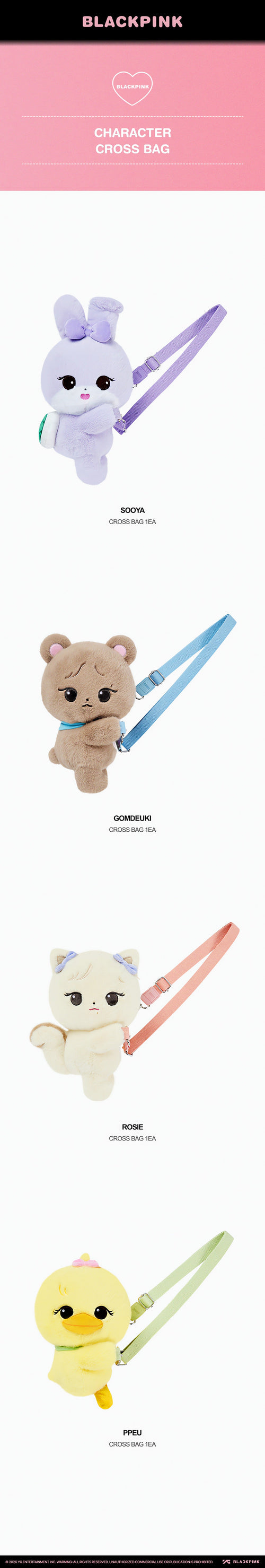 BLACKPINK CHARACTER CROSS BAG - image 2